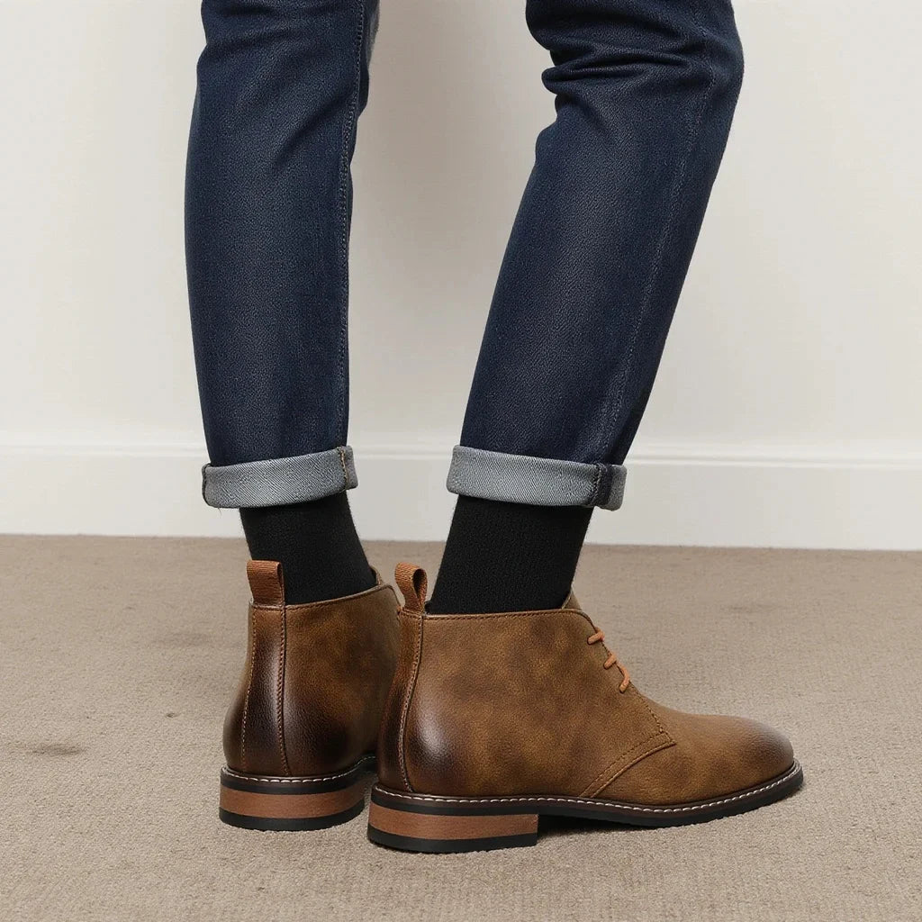 Raphaël | Bottines Desert Rétro en Cuir