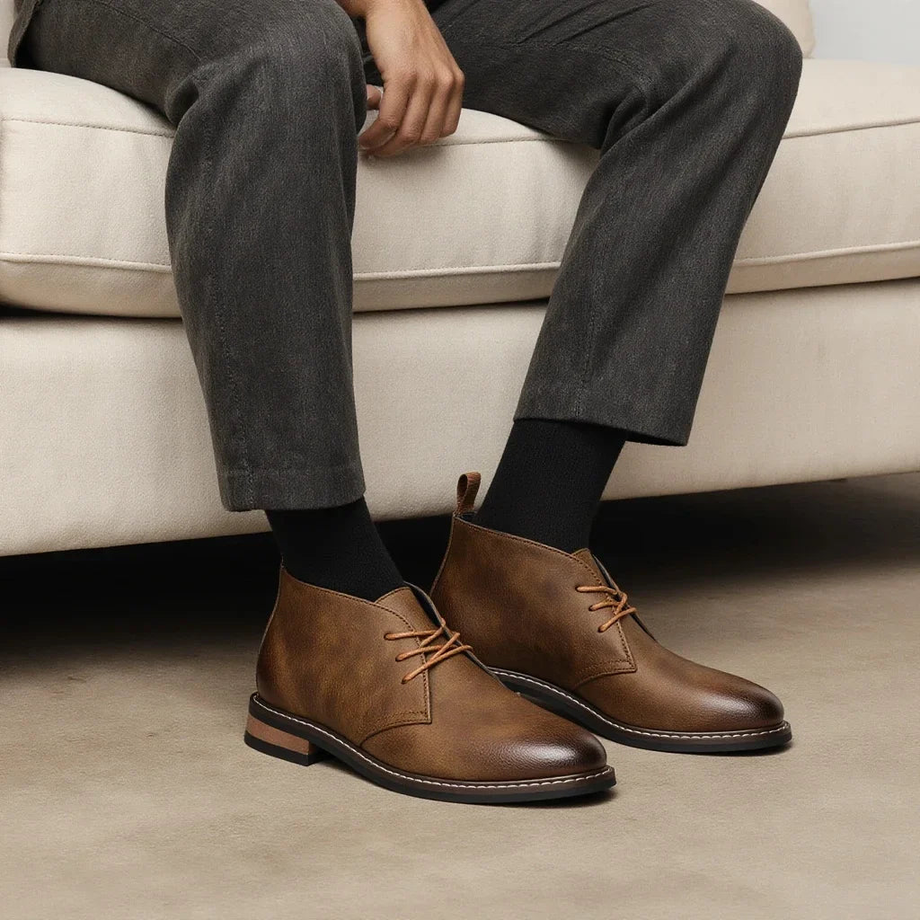 Raphaël | Bottines Desert Rétro en Cuir