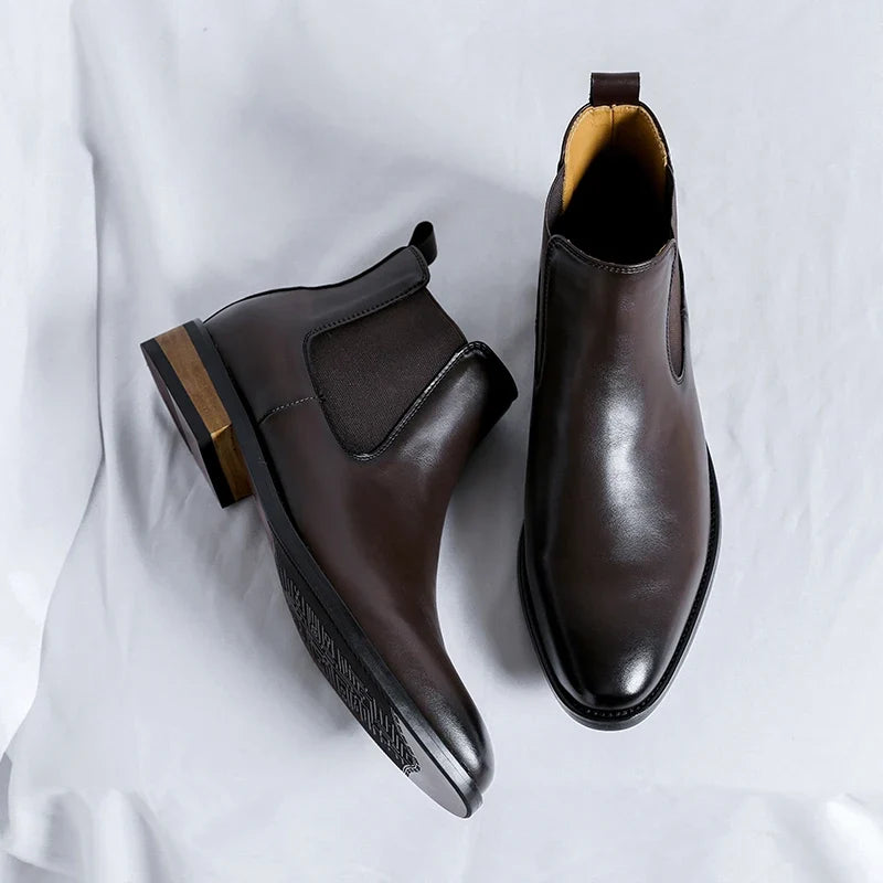 Léandre | Bottines Chelsea en Cuir