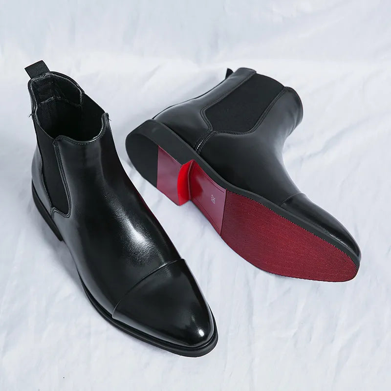 Adrien | Bottines Chelsea en Cuir