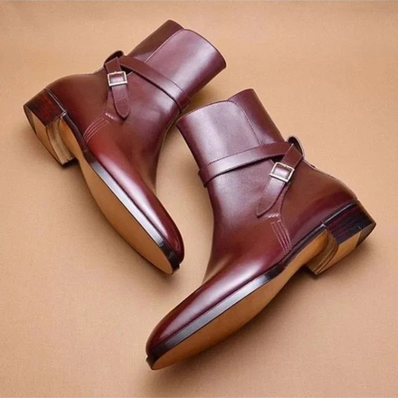 Basile | Bottines en Cuir Véritable