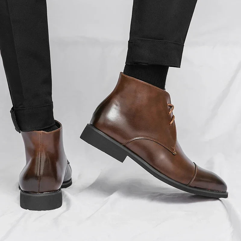 Étienne | Bottines Chukka en Cuir