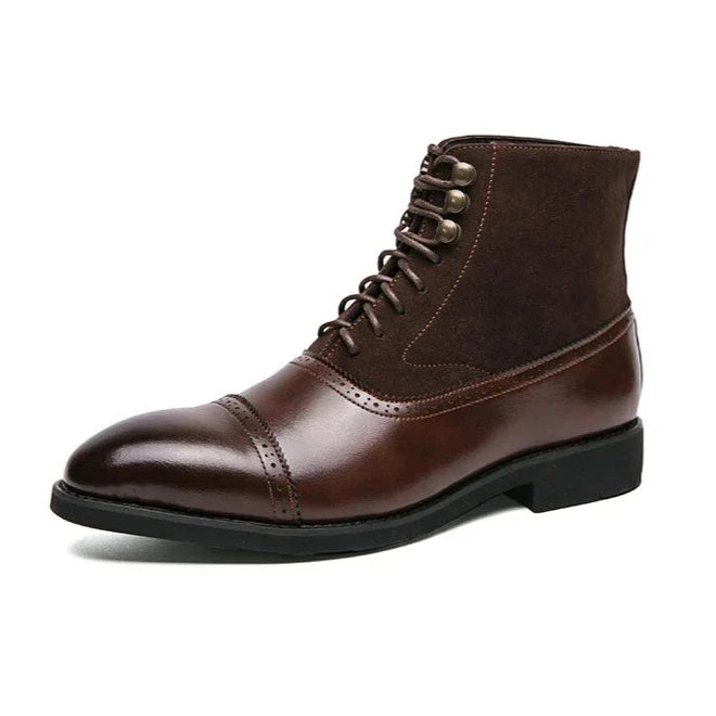 Octave | Bottines à Lacets en Cuir