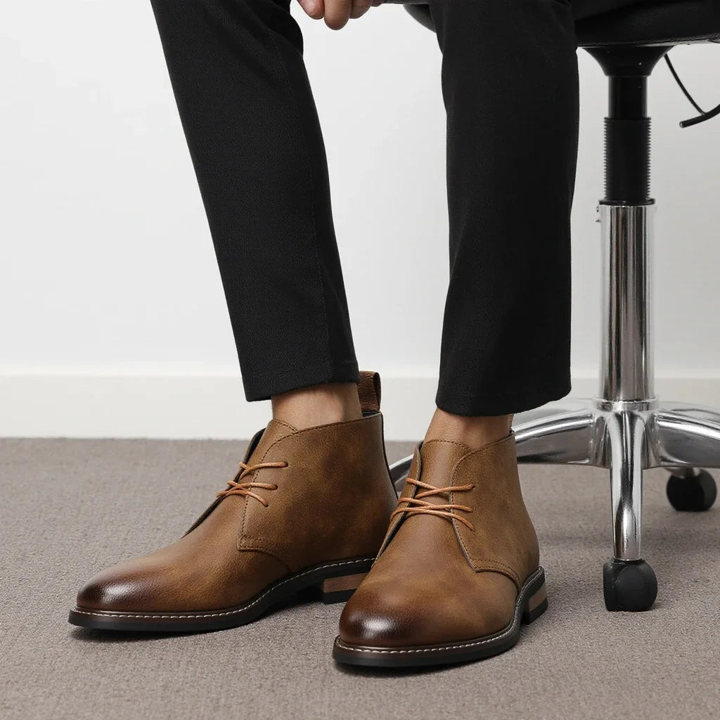 Raphaël | Bottines Desert Rétro en Cuir