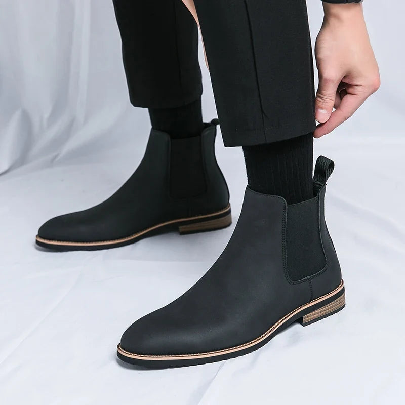 Émile | Bottines Chelsea en Cuir