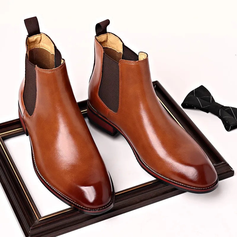 Clément | Bottines Chelsea en Cuir Véritable