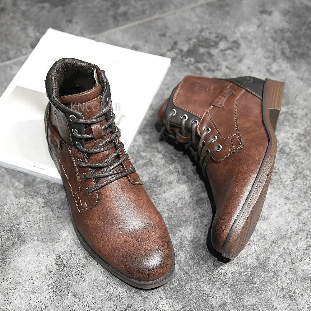 Maxime | Bottines Montantes en Cuir