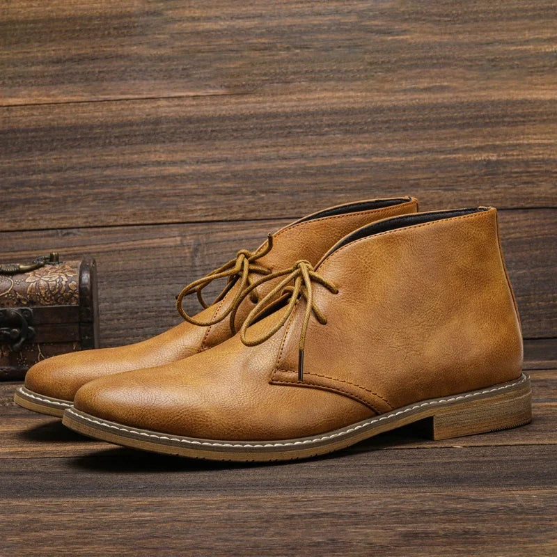 Xavier | Bottines Chukka Classiques en Cuir