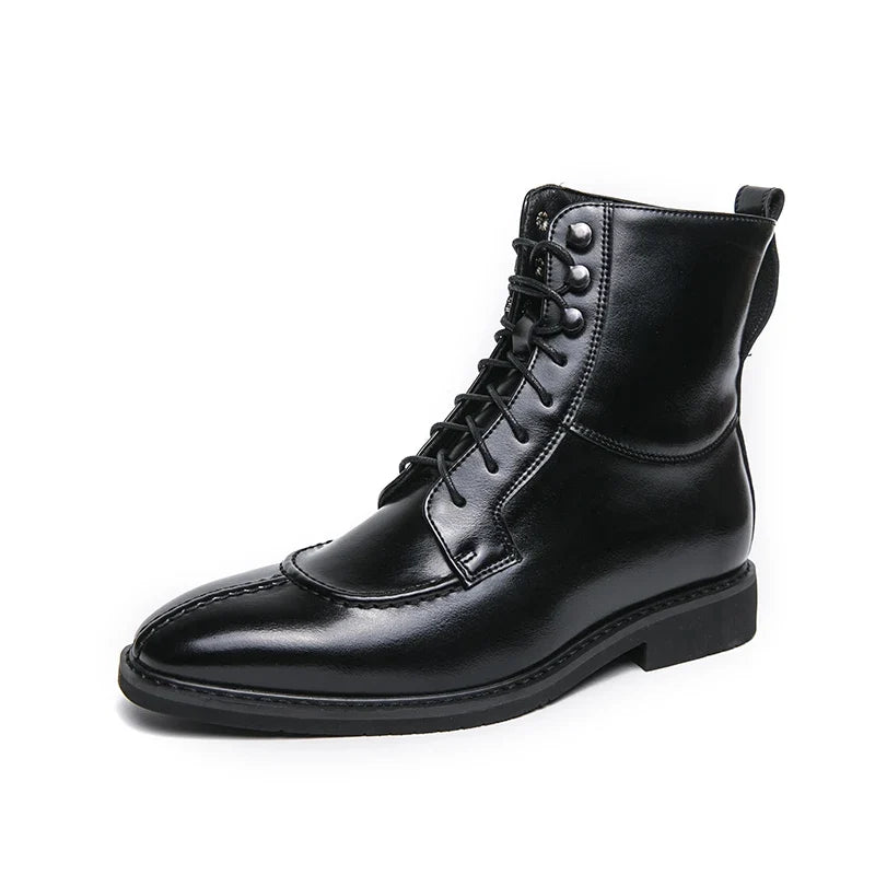 Mathis | Bottines à Lacets en Cuir