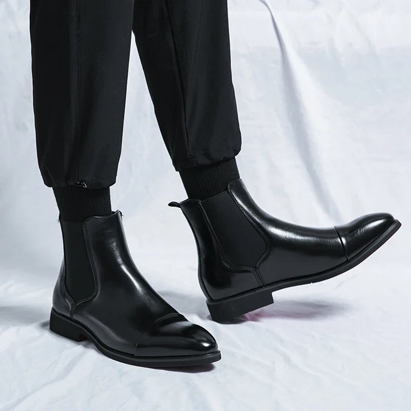 Adrien | Bottines Chelsea en Cuir