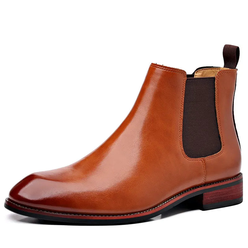 Clément | Bottines Chelsea en Cuir Véritable
