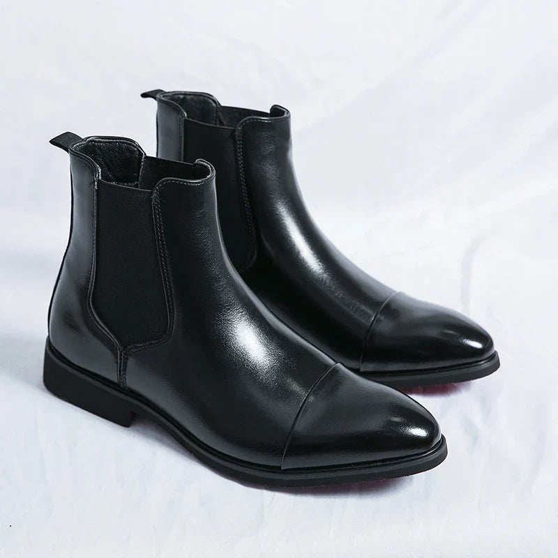 Adrien | Bottines Chelsea en Cuir