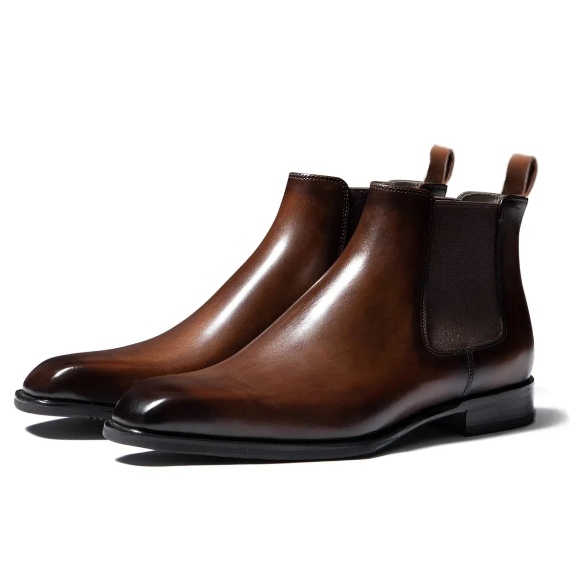 Bertrand | Bottines Chelsea en Cuir Véritable