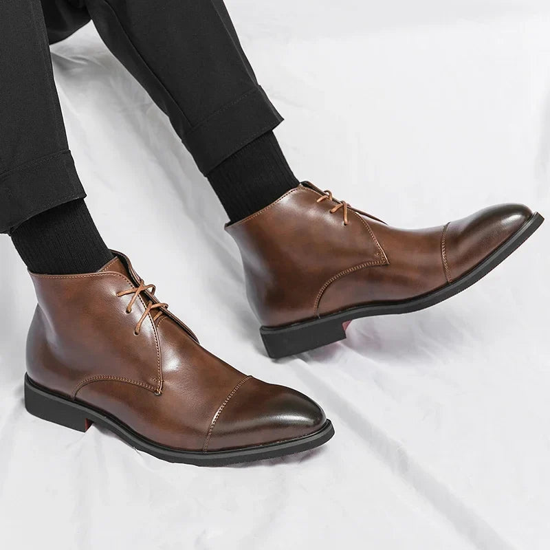 Étienne | Bottines Chukka en Cuir