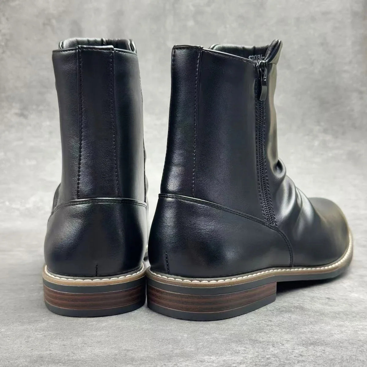 Armand | Bottines Zippées en Cuir