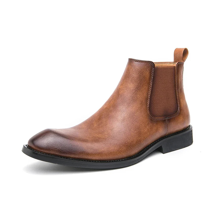 Philippe | Bottines Chelsea Zippées en Cuir