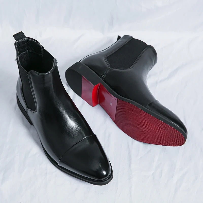 Adrien | Bottines Chelsea en Cuir