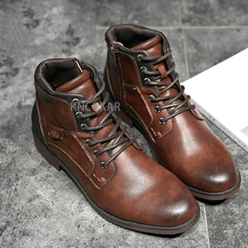 Maxime | Bottines Montantes en Cuir