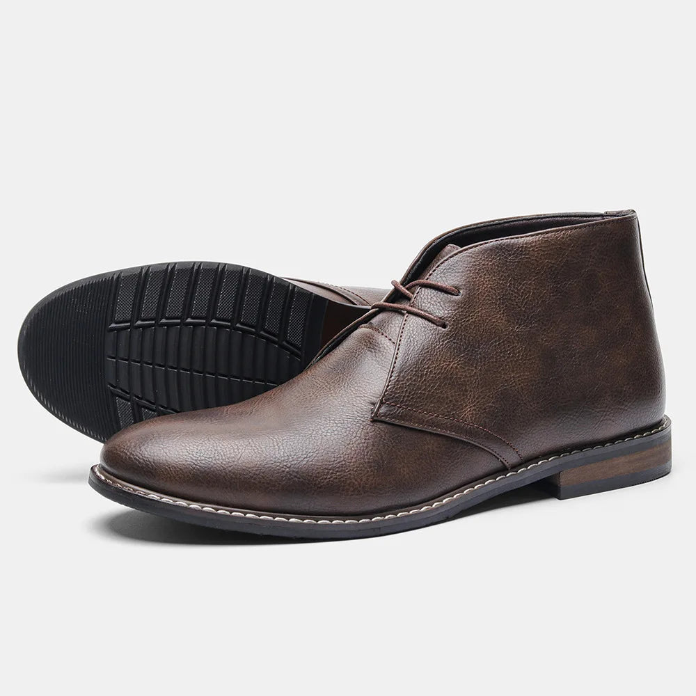 Xavier | Bottines Chukka Classiques en Cuir