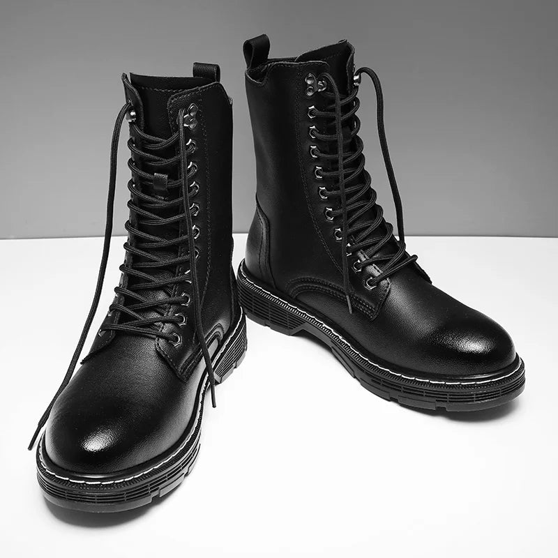 Germain | Bottines en Cuir Pleine Fleur