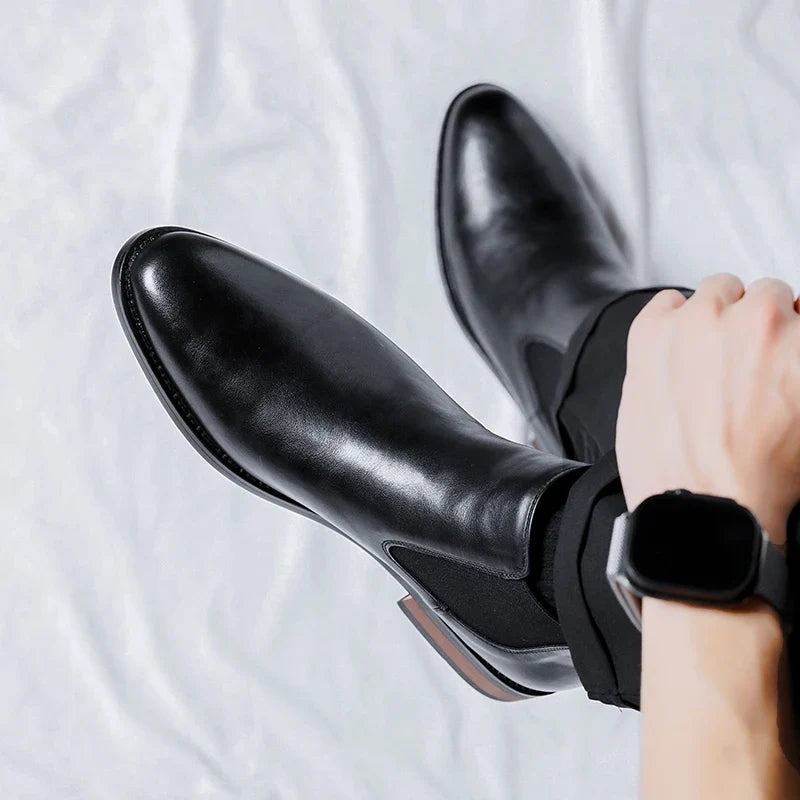 Léandre | Bottines Chelsea en Cuir