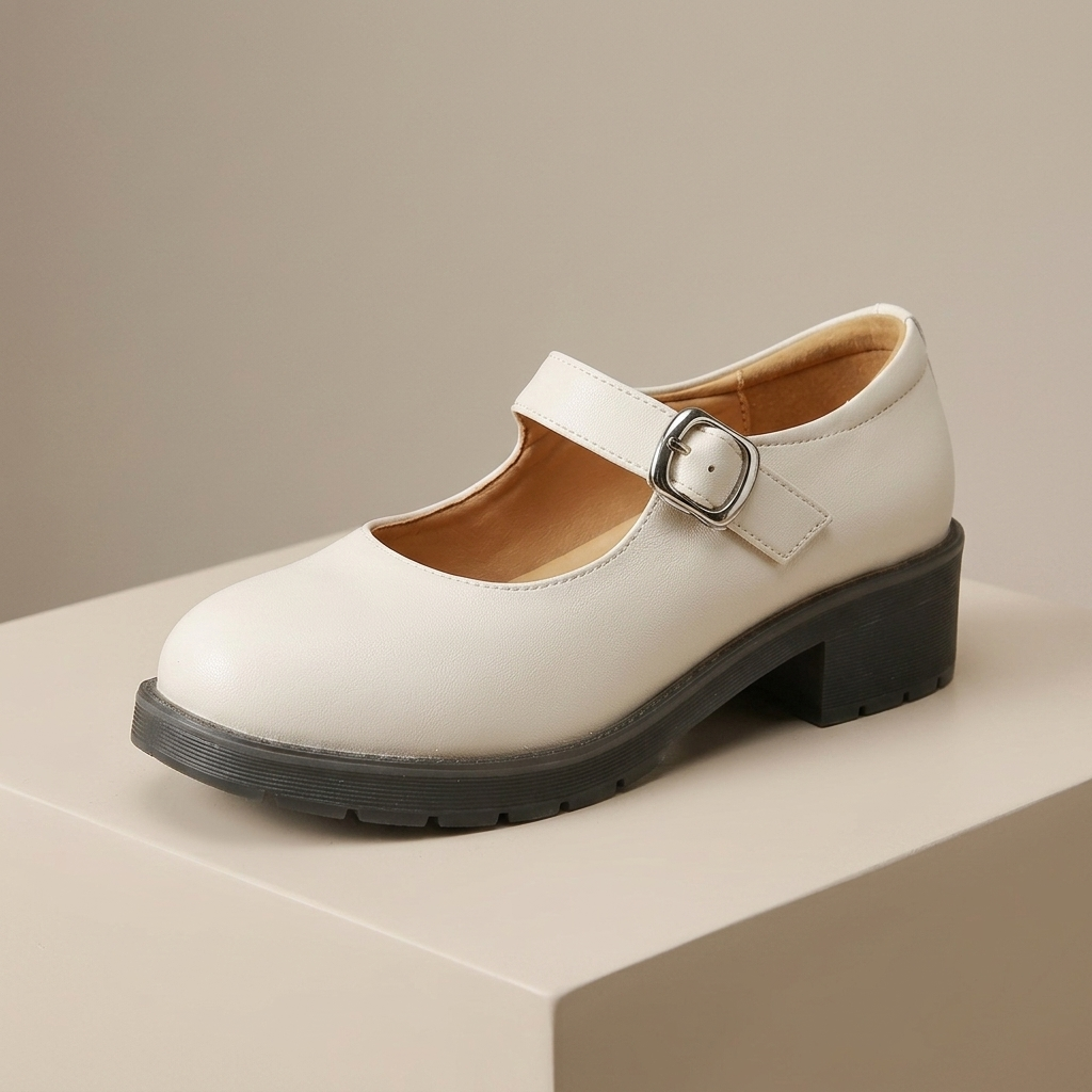 Marie-Anne - Derbies Babies en Cuir Brillant