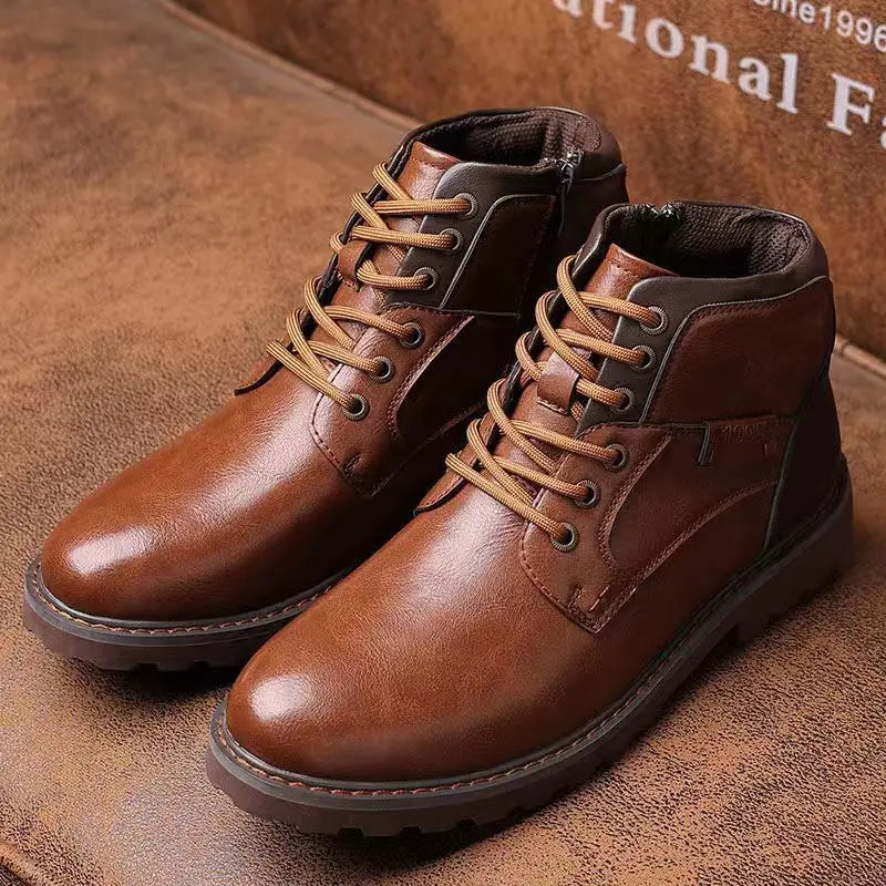 Maxime | Bottines Montantes en Cuir