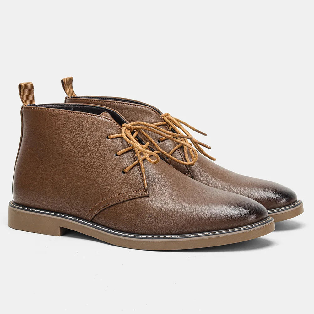 Xavier | Bottines Chukka Classiques en Cuir