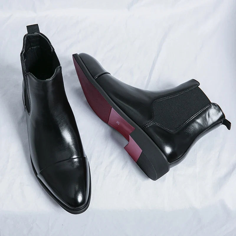 Adrien | Bottines Chelsea en Cuir