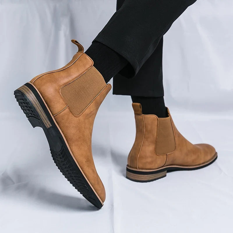 Émile | Bottines Chelsea en Cuir