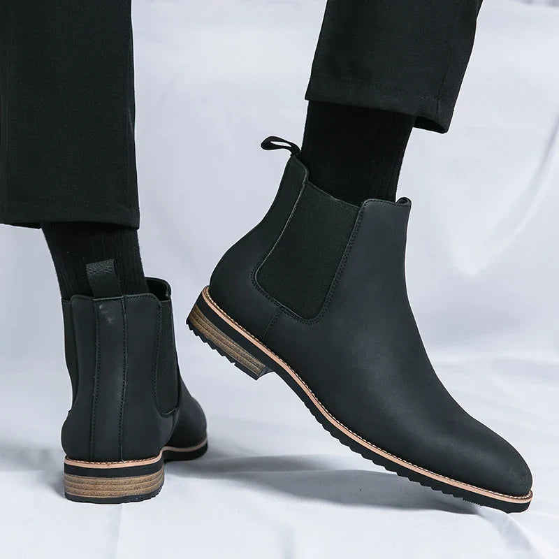 Émile | Bottines Chelsea en Cuir