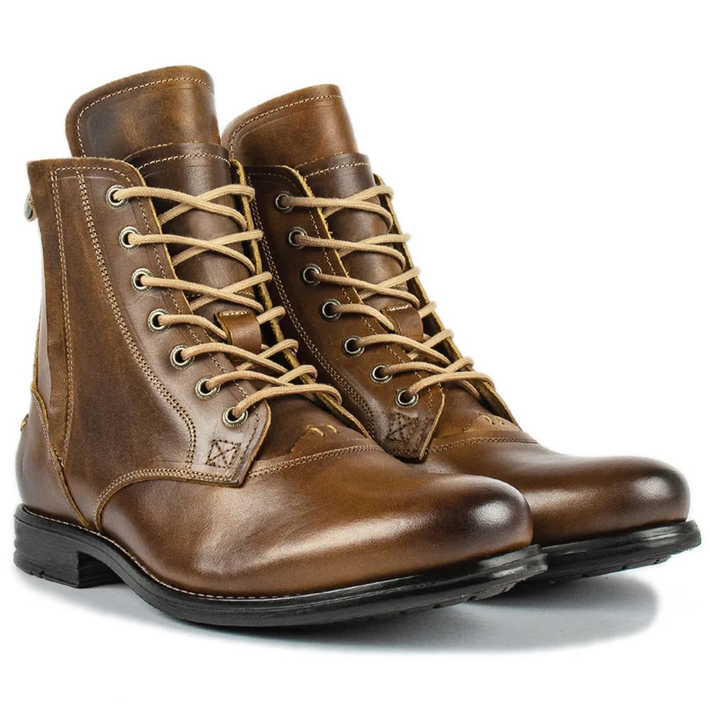 Hector | Bottines à Lacets en Cuir