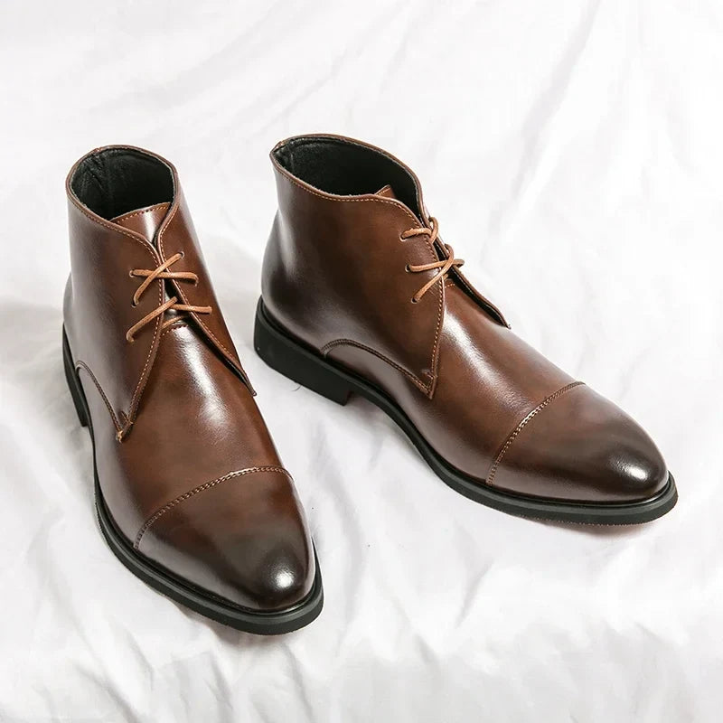 Étienne | Bottines Chukka en Cuir