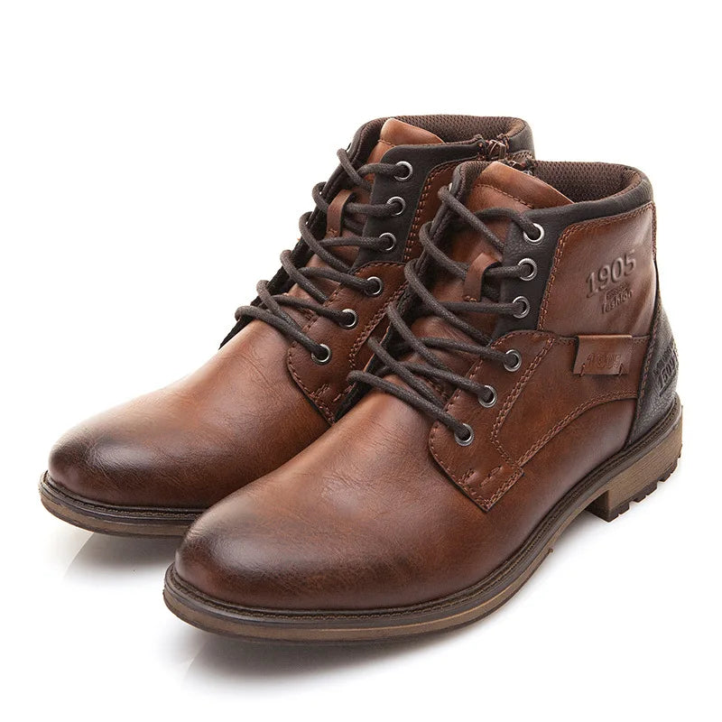 Maxime | Bottines Montantes en Cuir
