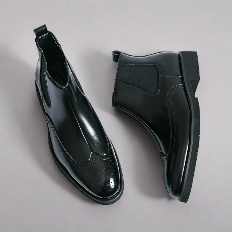 Louis | Bottines Chelsea en Cuir Véritable