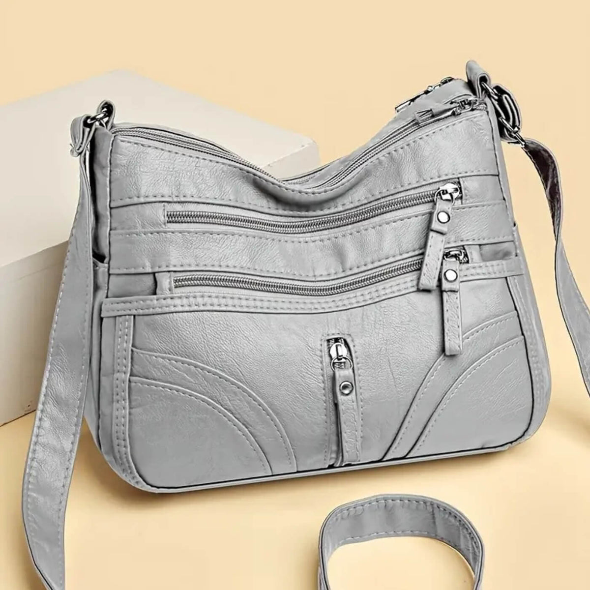 Madeleine | Sac Bandoulière Multi-Zip