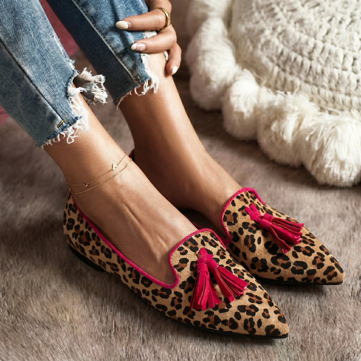 Béatrice | Mocassins Élégants à Bout Fin