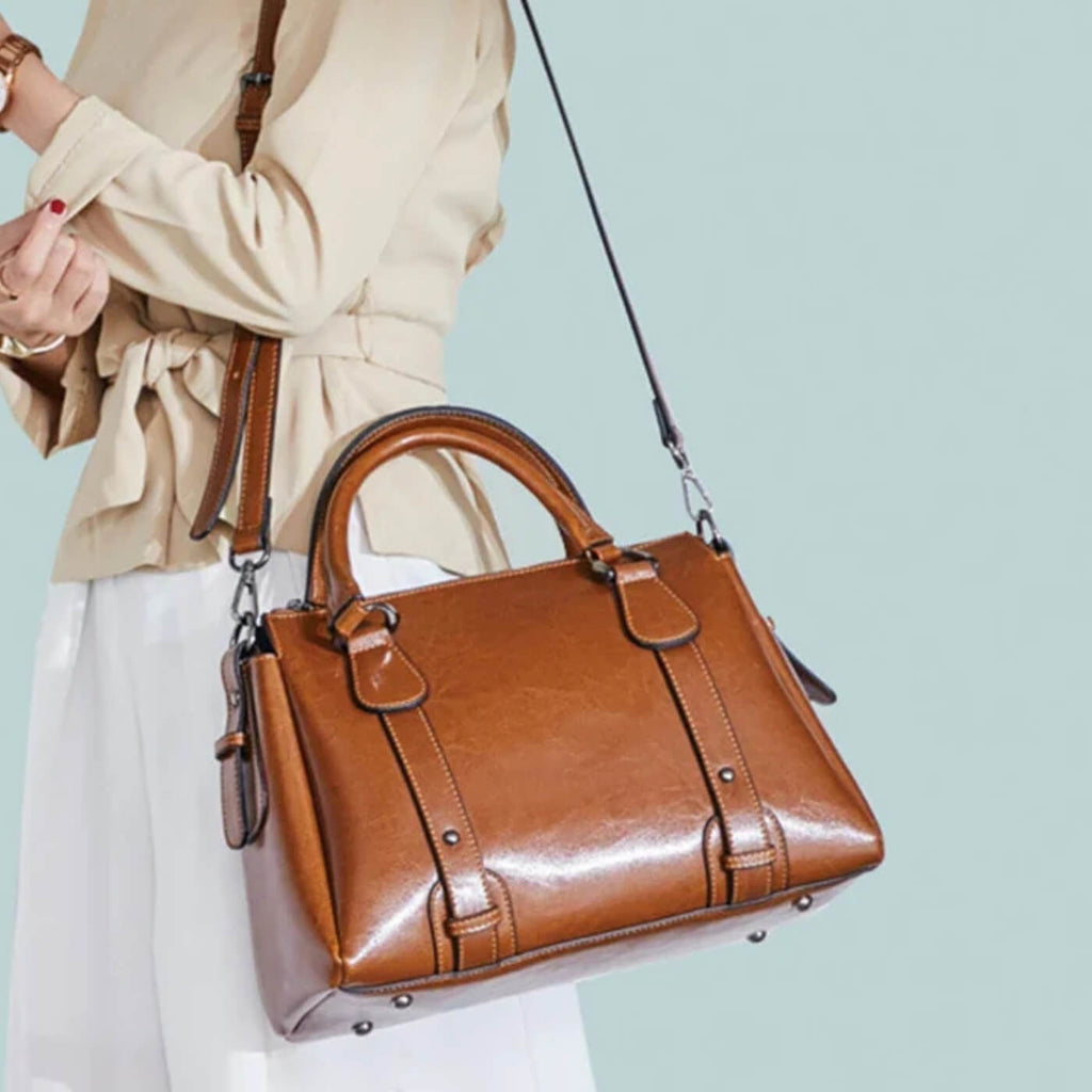 Yvonne | Sac Porté Épaule Besace à Fermeture Zippée