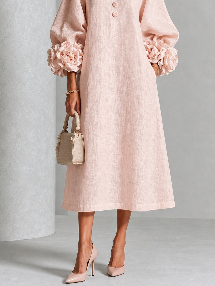Liliane | Robe Midi Fleurie