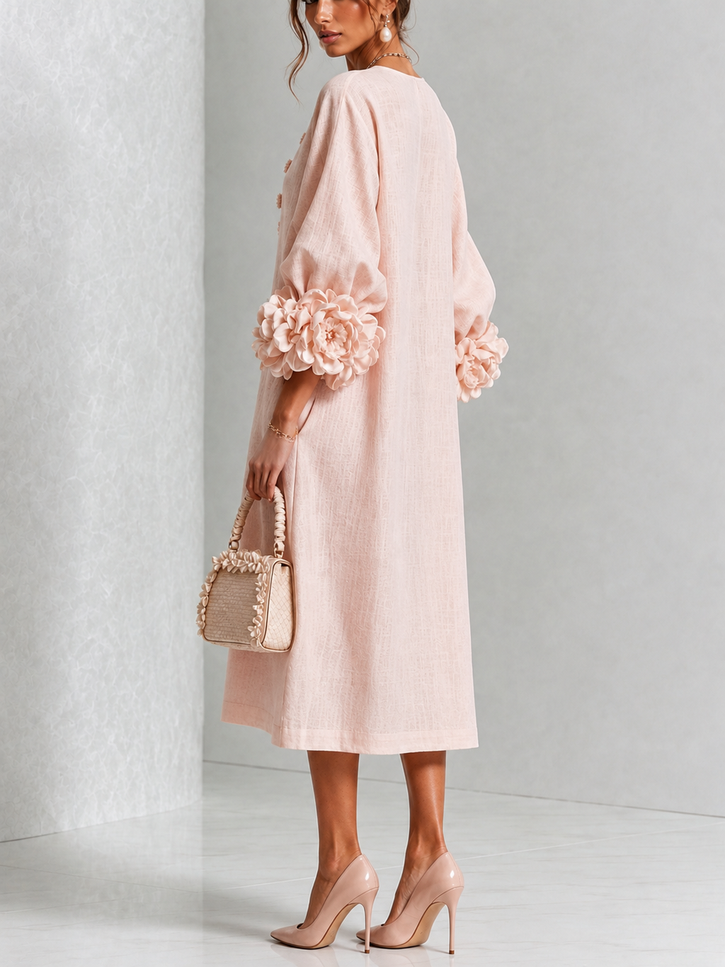 Liliane | Robe Midi Fleurie