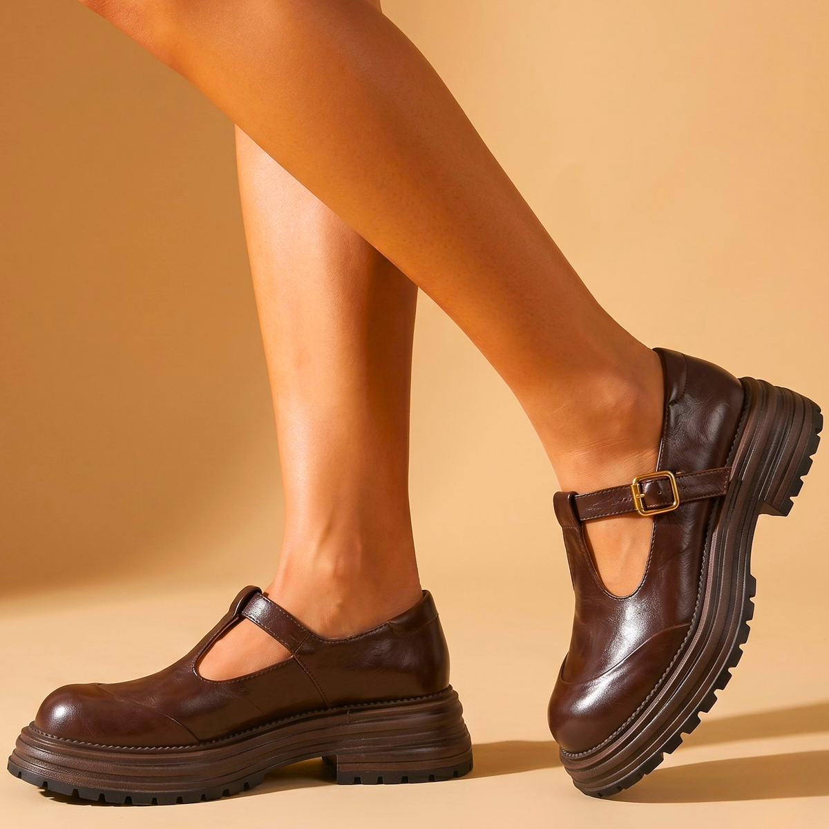Vanessa - Mocassins Babies en Cuir Véritable