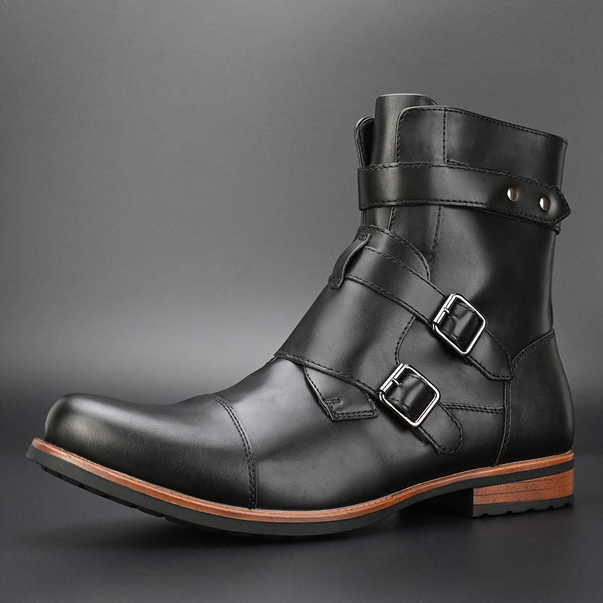 Gauthier | Bottines Motardes en Cuir
