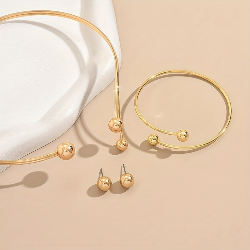 Margot™ | Set Bijoux Géométrique Moderne