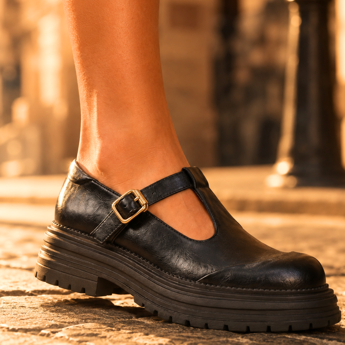 Vanessa - Mocassins Babies en Cuir Véritable