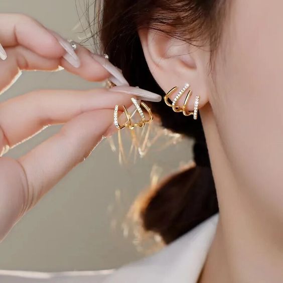 Zoé™ | Boucle d'Oreille Spirale