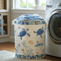 Crique des Tortues Bleues | Panier à Linge Matelassé