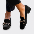 Louna™ | Mocassins Élégants à Boucle