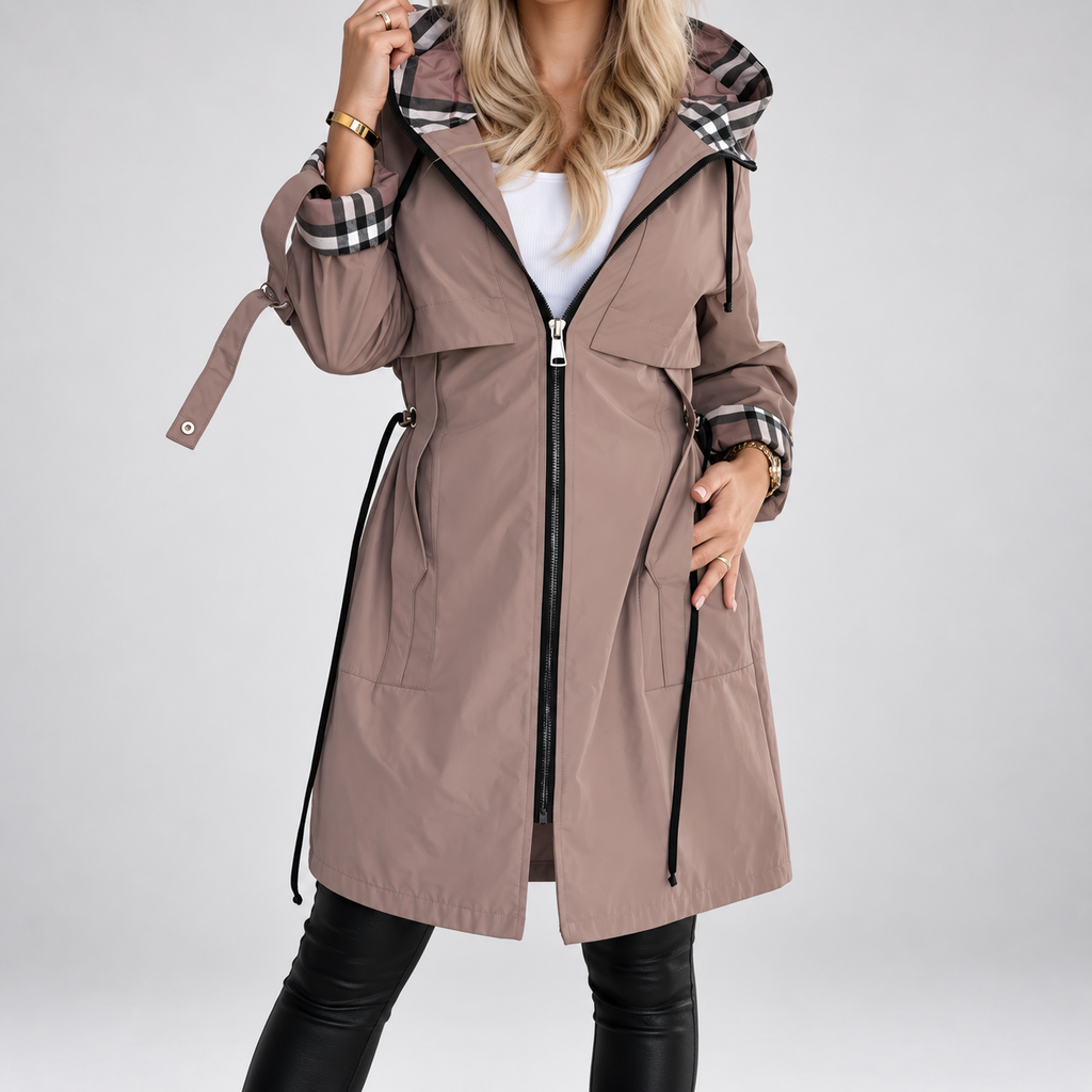 Sixtine | Veste Zippée Imperméable et Coupe-Vent