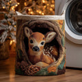 Refuge des Cerfs | Panier à Linge Matelassé