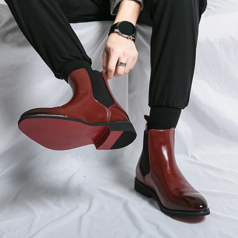 Adrien | Bottines Chelsea en Cuir